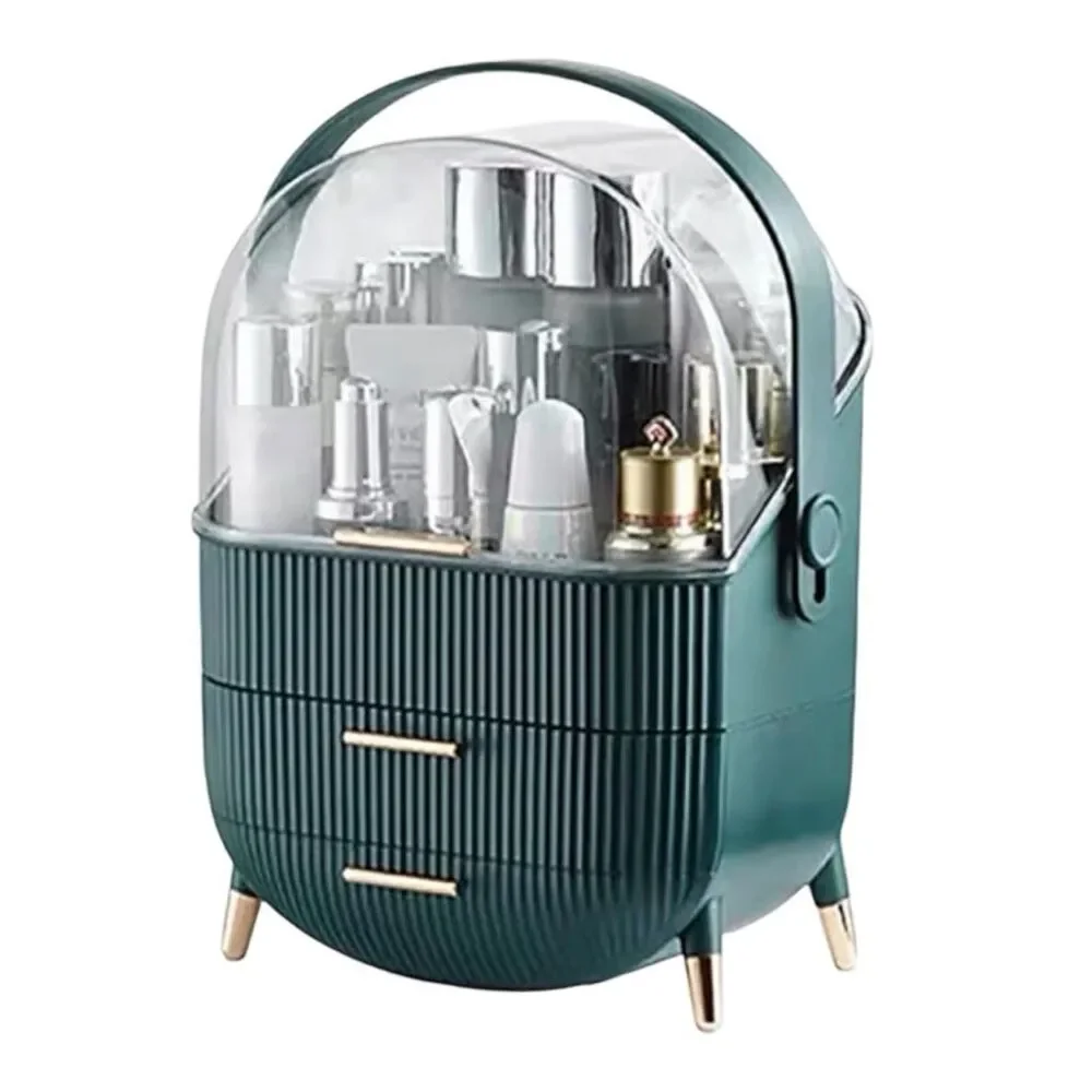 ThinkSpace Pro Beauty Organizer Case - Dark Teal - 10.6
